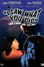 Watch I Saw What You Did 123MoviesFree