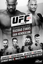 Watch UFC 161: Evans vs Henderson 123MoviesFree