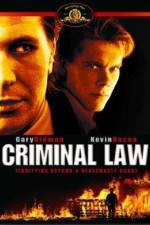 Watch Criminal Law 123MoviesFree
