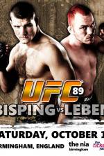 Watch UFC 89: Bisping v Leben 123MoviesFree