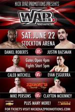 Watch Nick Diaz presents WAR MMA 1 123MoviesFree