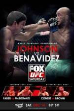 Watch UFC On Fox Johnson vs Benavidez II 123MoviesFree