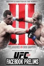 Watch UFC 166: Velasquez vs. Dos Santos III Facebook Fights 123MoviesFree