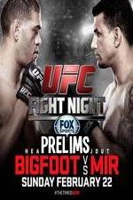 Watch UFC Fight Night 61 Bigfoot vs Mir Prelims 123MoviesFree