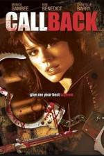 Watch Call Back 123MoviesFree