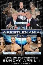 Watch WrestleMania 23 123MoviesFree