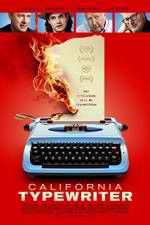 Watch California Typewriter 123MoviesFree