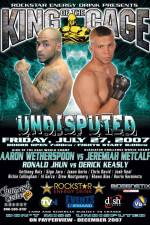 Watch King of the cage Undisputed 123MoviesFree