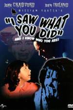 Watch I Saw What You Did 123MoviesFree