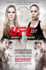 Watch UFC 157  Rousey vs Carmouche 123MoviesFree