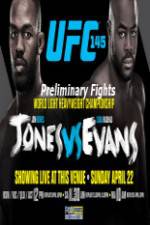 Watch UFC 145 Jones vs Evans Preliminary Fights 123MoviesFree