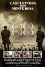 Watch Last Letters from Monte Rosa 123MoviesFree