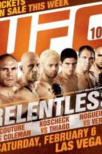 Watch UFC 109: Relentless 123MoviesFree