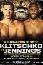 Watch HBO Wladimir Klitschko vs Bryant Jennings 123MoviesFree