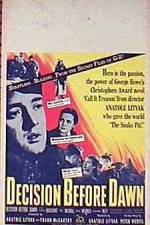 Watch Decision Before Dawn 123MoviesFree