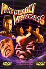 Watch The Five Deadly Venoms 123MoviesFree