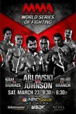 Watch World Series of Fighting 2 Arlovski vs Johnson 123MoviesFree