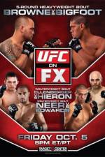 Watch UFC on FX 5 Browne Vs Bigfoot 123MoviesFree