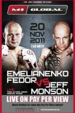 Watch M-1 Global Fedor vs Monson 123MoviesFree
